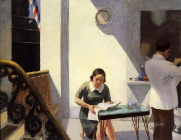 Edward Hopper Painting - la barbería edward hopper